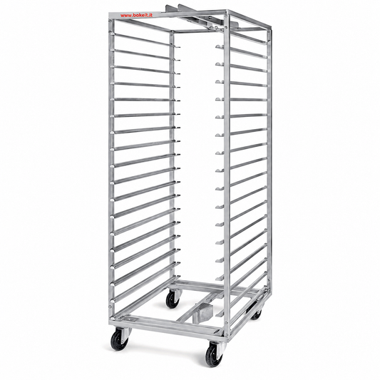 Stainless Steel Tray Rack Trolley for Rotary Ovens