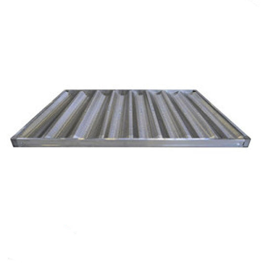 Commercial perforated french bread baking pan