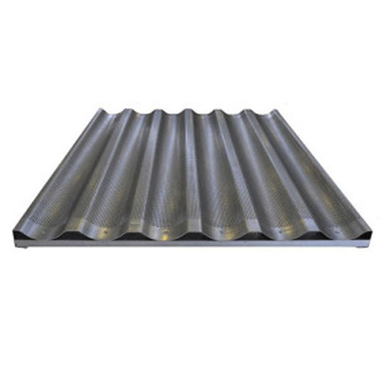 Perforated Aluminum Trays with Wavy Crossbar