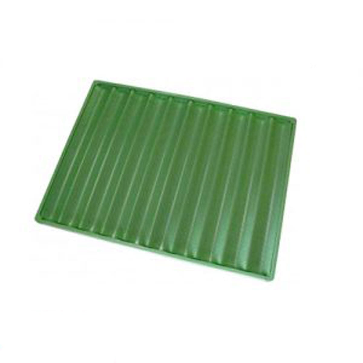 Plaque de cuisson en aluminium perforé ondulé avec cadre