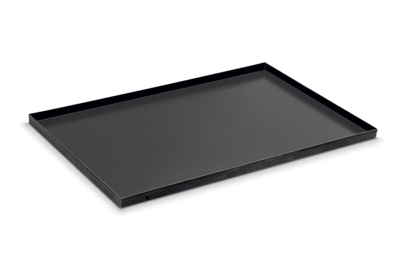 Plaque en Acier Bleu pour Pizza