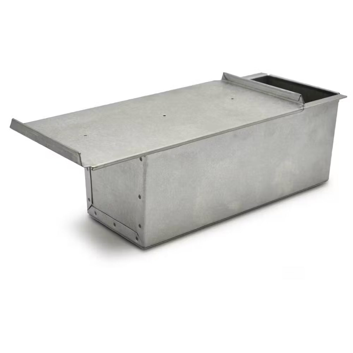 Stampo Per Pane In Cassetta Da 30x10x10 Cm - In Alluminio Con Coperchio, Perfetto Per Pan Carré Fatto In Casa - Foto 1