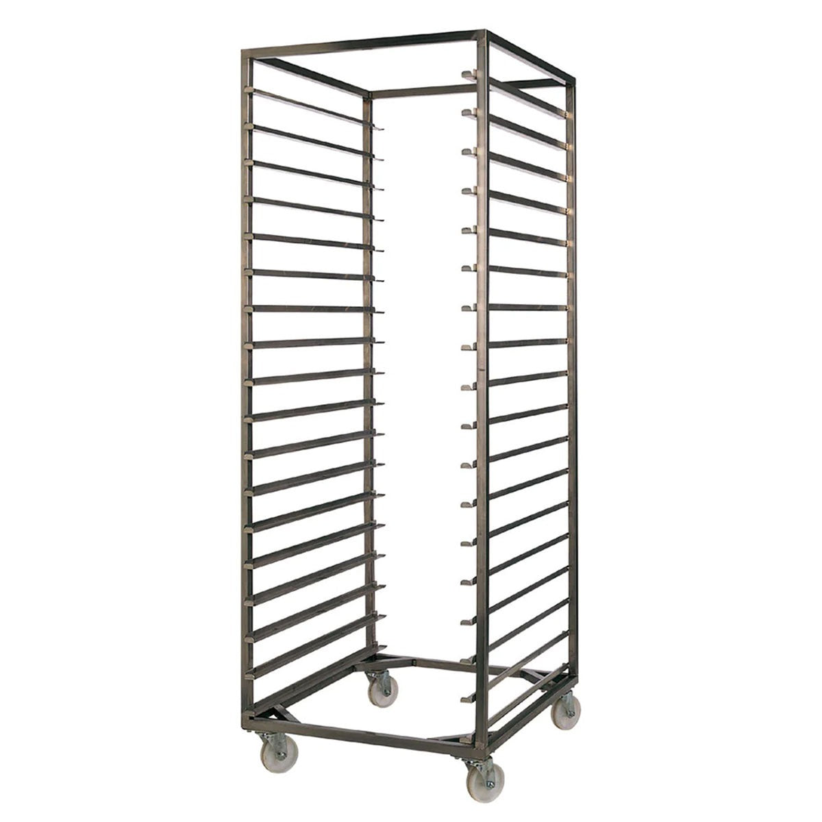 Stainless Steel Baking Tray Trolleys - 15 or 18 Trays