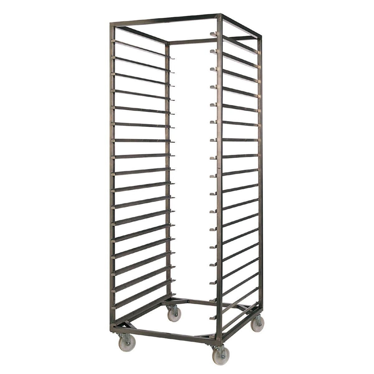 Stainless steel tray rack trolley