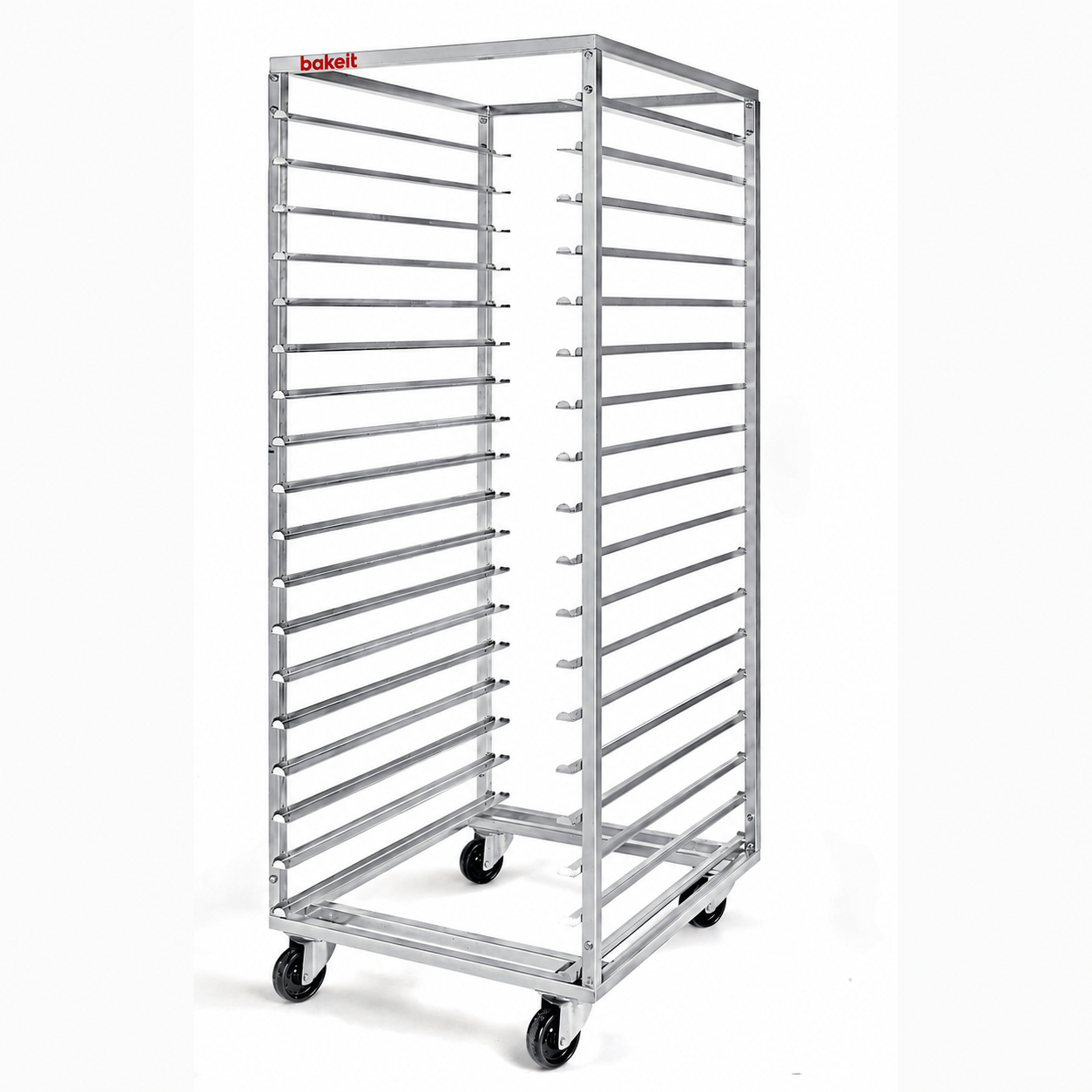 Carrello Inox Porta Teglie