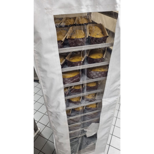 Bakery rack cover in PVC