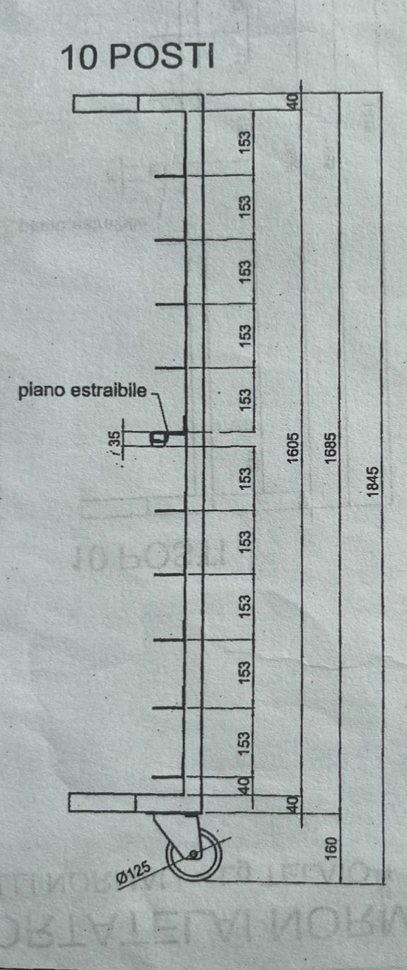 Carrello Porta Telaio di Infornamento