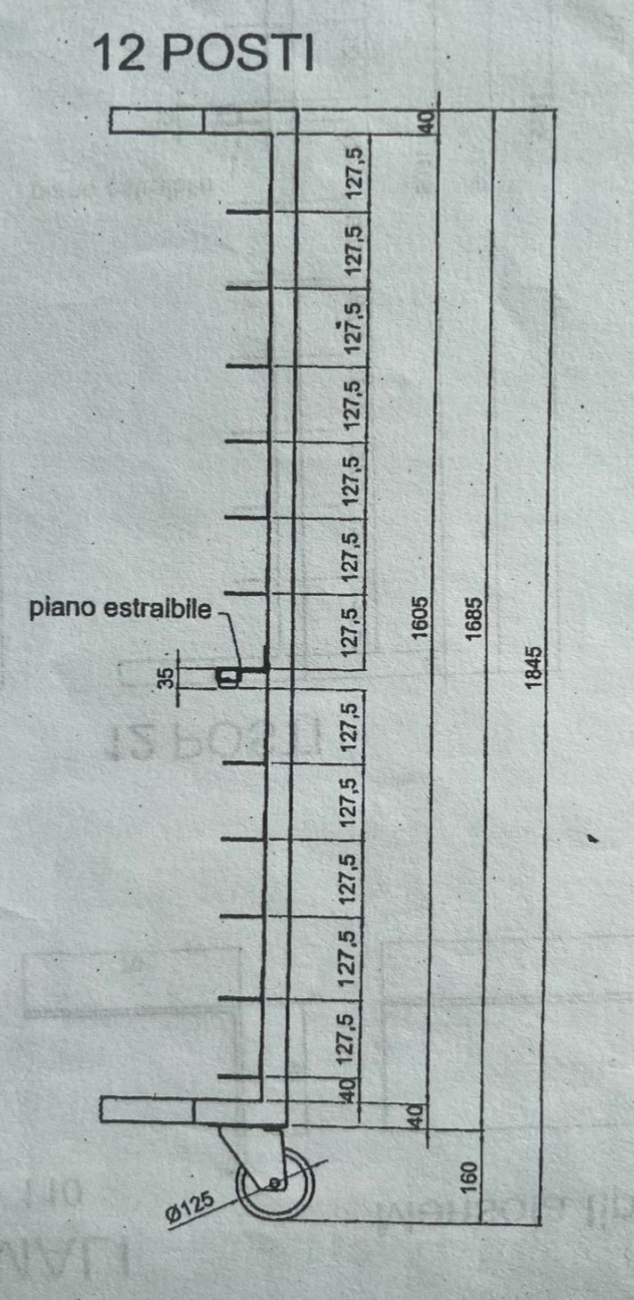 Carrello Porta Telaio di Infornamento