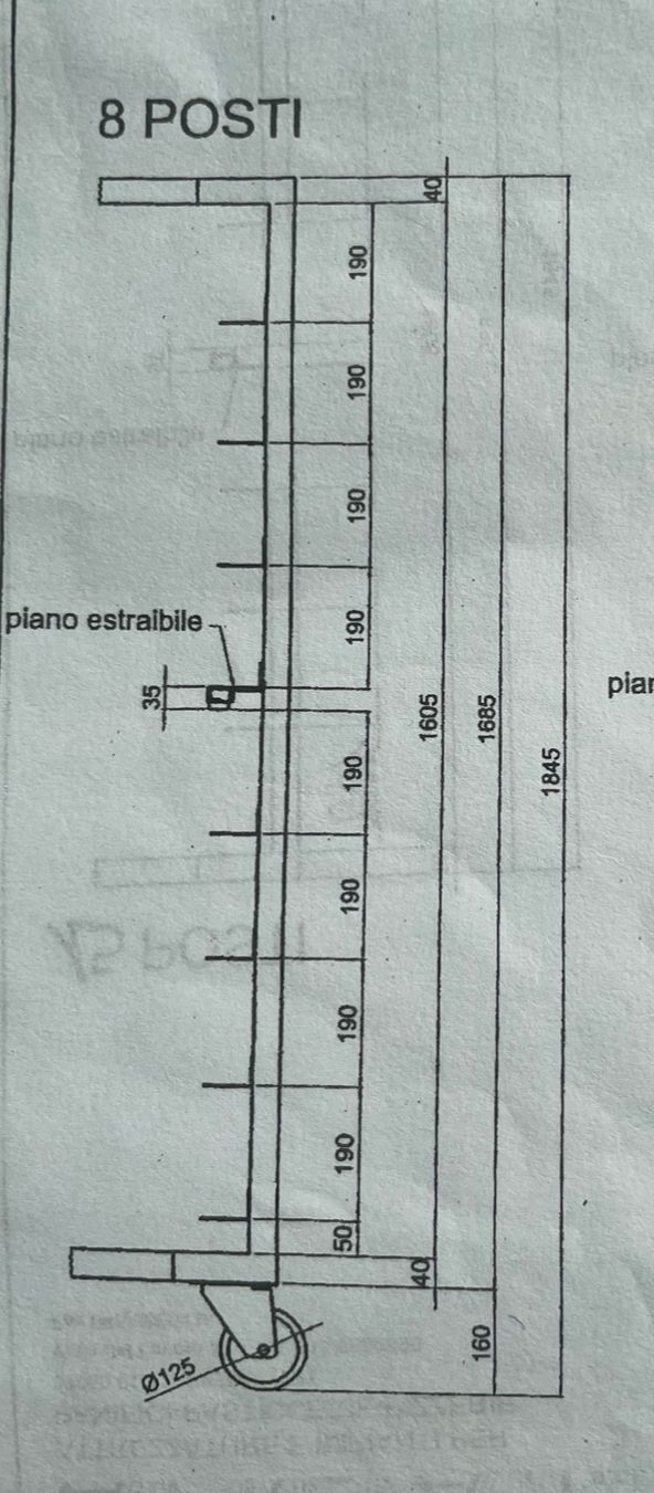 Carrello Porta Telaio di Infornamento