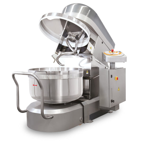 Removable bowl spiral mixer