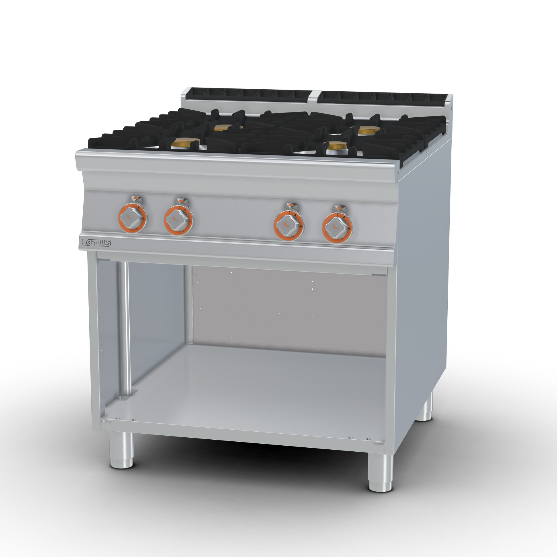 Plan de cuisson à gaz professionnel lotus 900 mm