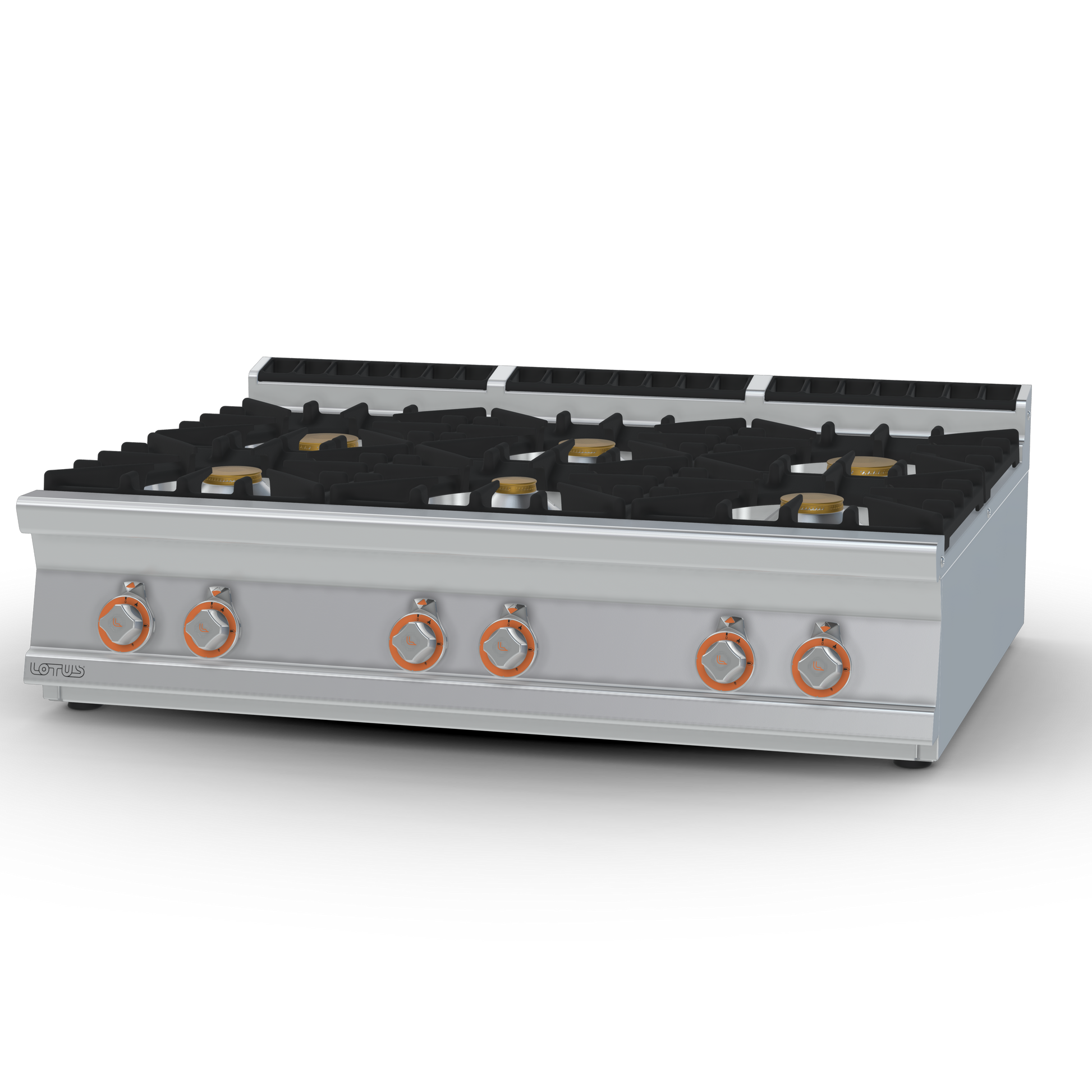 Plan de cuisson à gaz professionnel lotus 900 mm