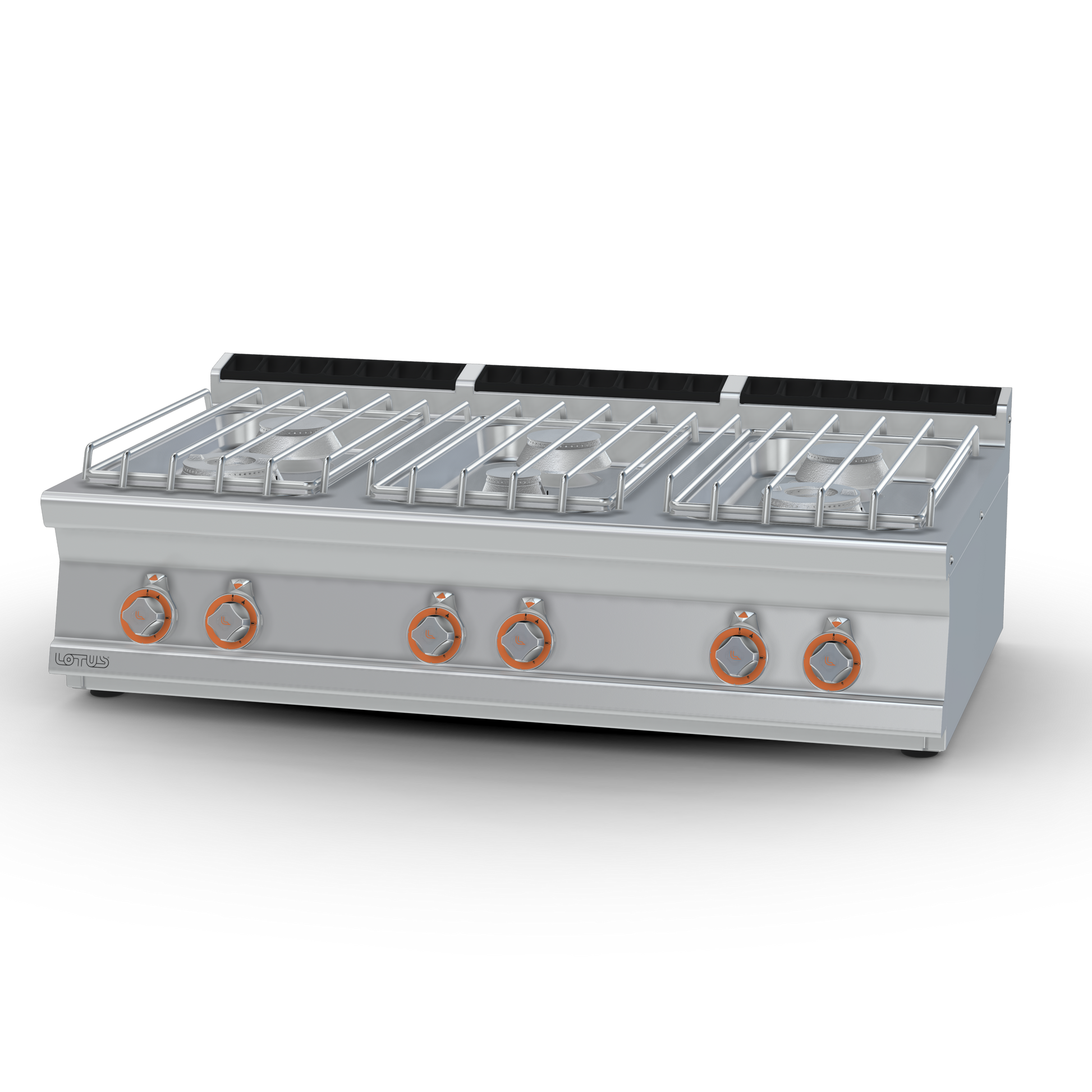 Plan de cuisson à gaz professionnel Lotus 700 mm