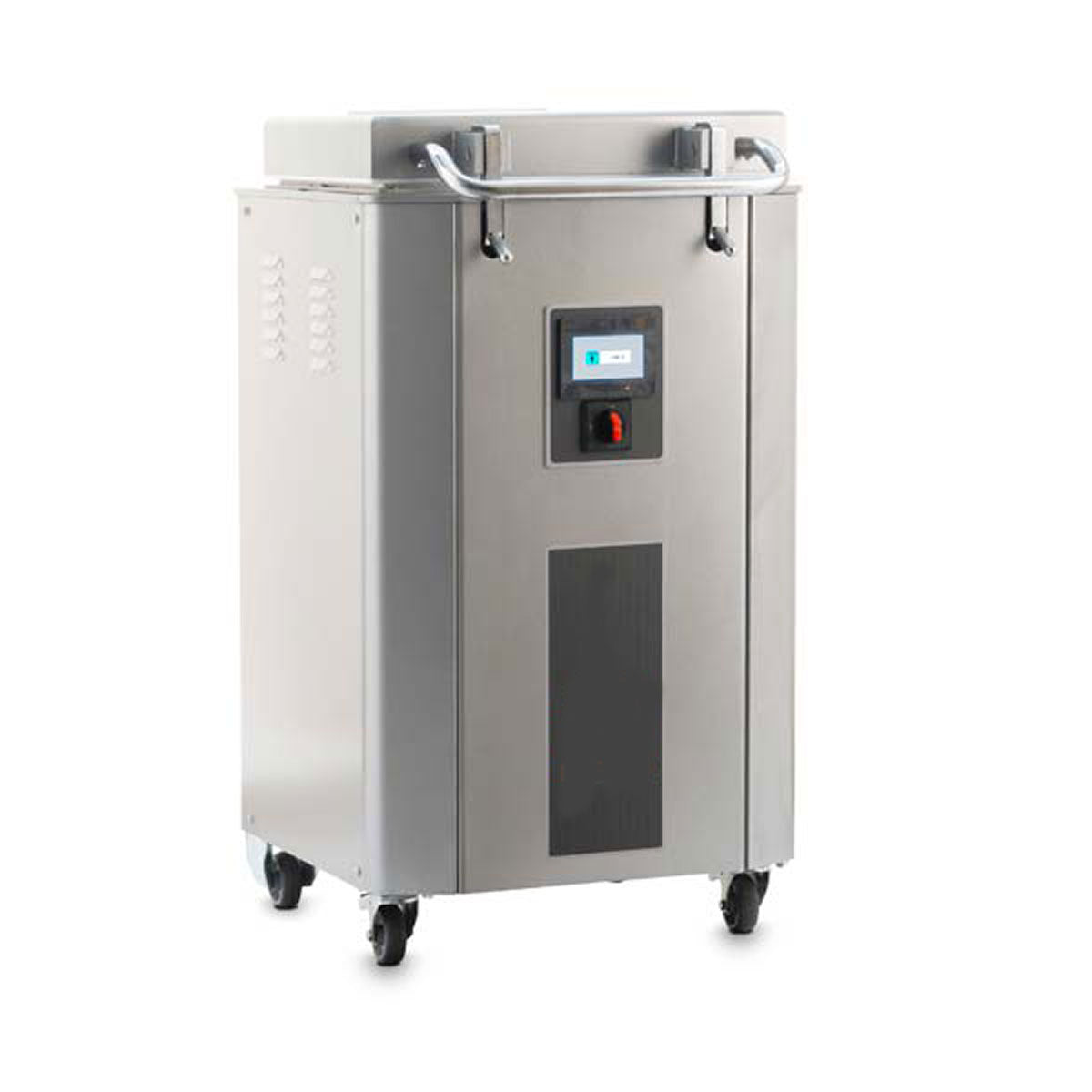 Automatic press for butter and dough