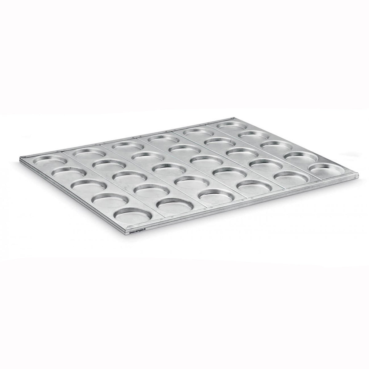 Aluminized baking tray for hamburger buns & mini pizzas 60x80cm