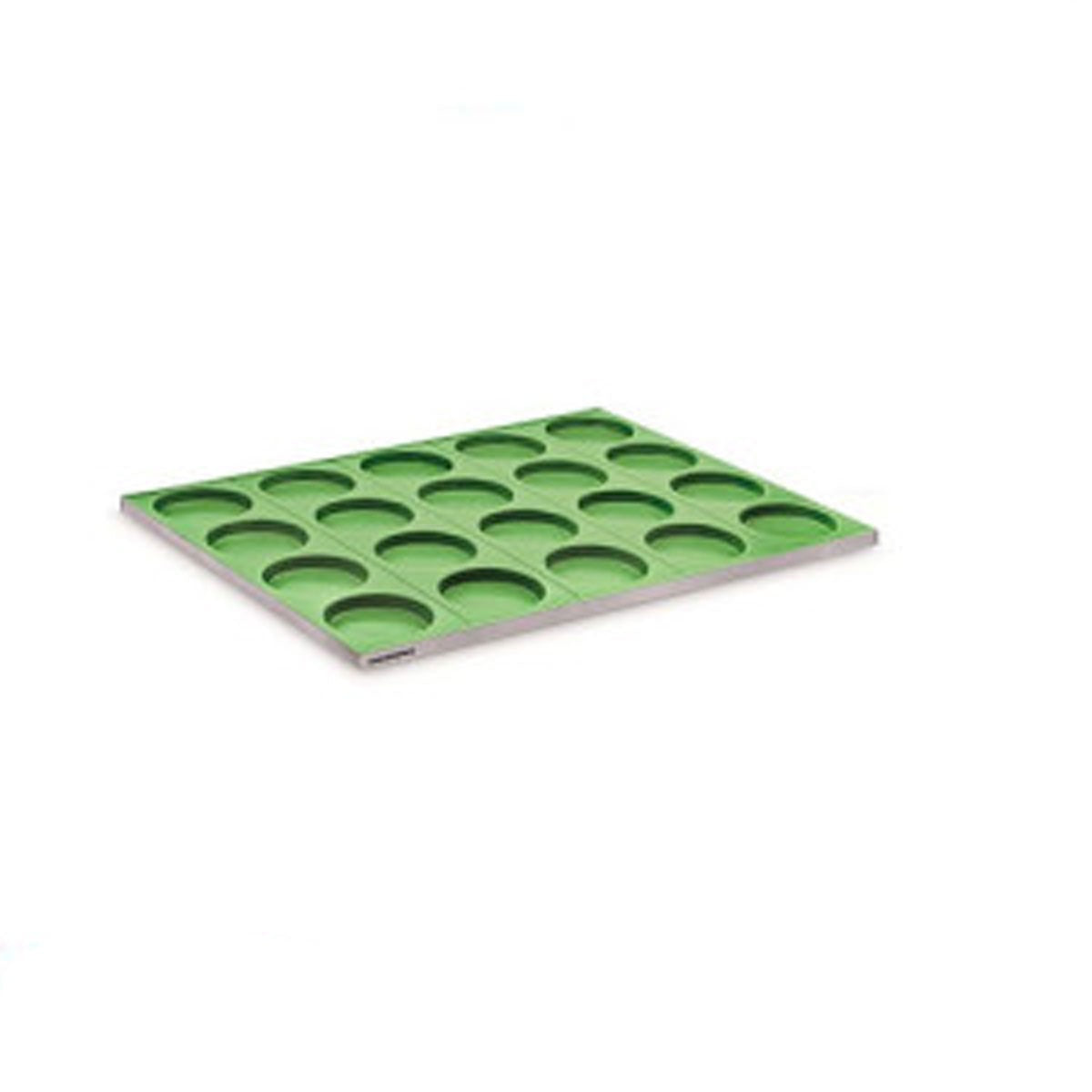 Aluminized baking tray for hamburger buns & mini pizzas 60x80cm