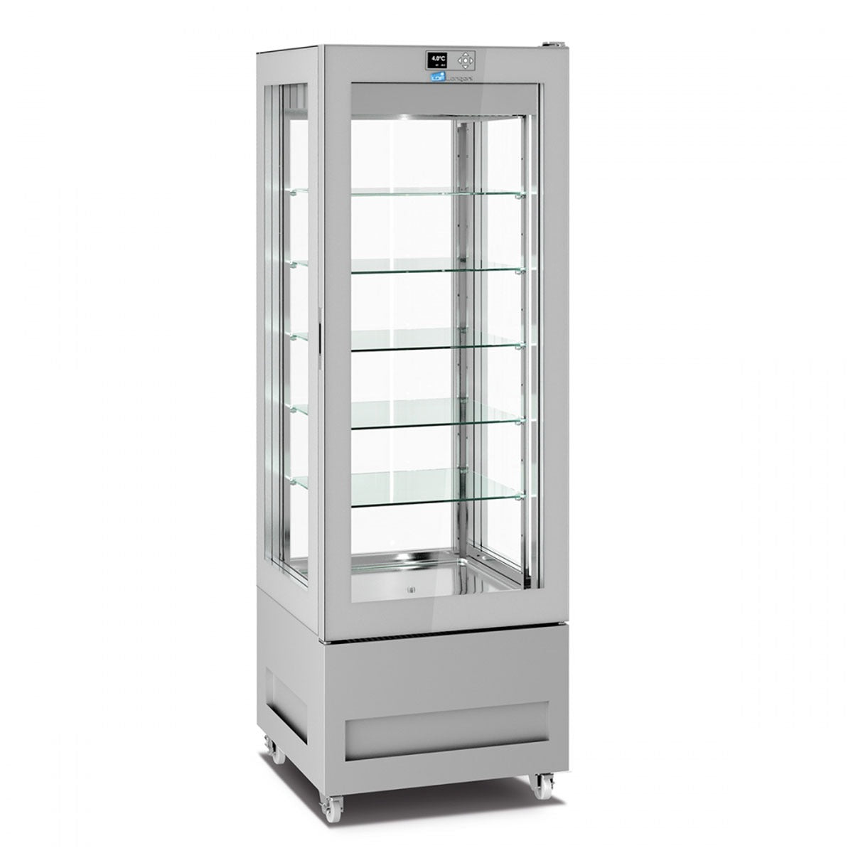 Vetrina Refrigerata Negativa 450 Litri, Per Pasticceria e Gelateria
